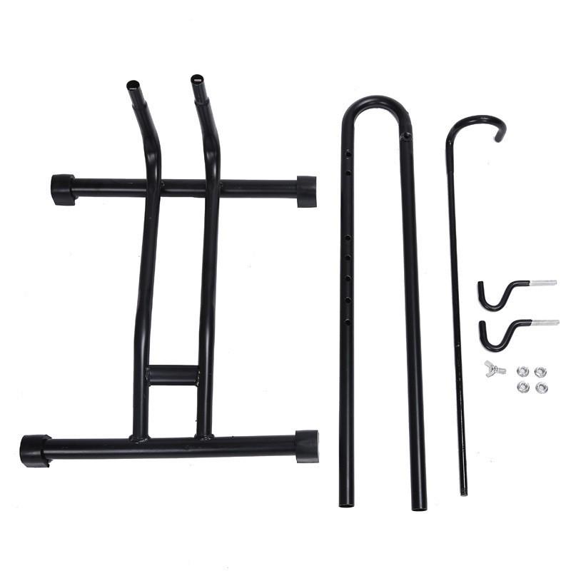3-in-1 Vertical L-Shaped Bike Rack & Stand for Display and Repair