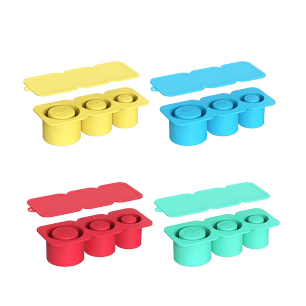 3 Größen Hohlzylinder Eiswürfelform Wiederverwendbare Eiswürfelform für Sommergetränke