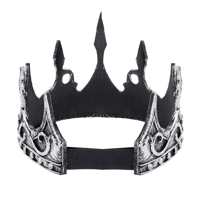 Crown King For Men Crowns Halloween Costume Kings Partymedieval Prom Boysroyal Vintage Witch Headdress Headwear