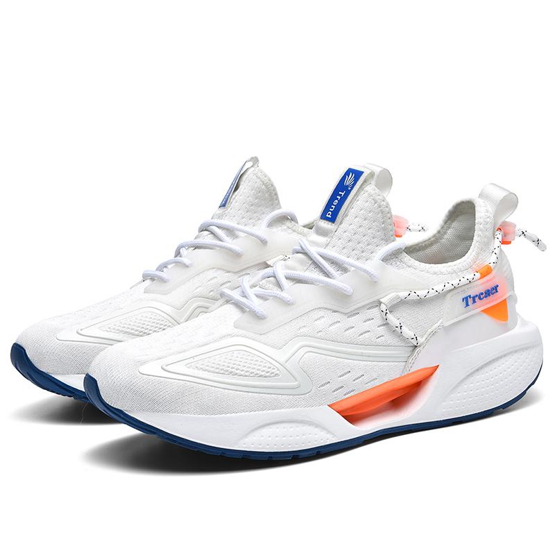 

Новая пара дышащих сетчатых кроссовок для мужчин и женщин, сверхлегкие амортизирующие кроссовки с мягкой нескользящей подошвой из попкорна 43