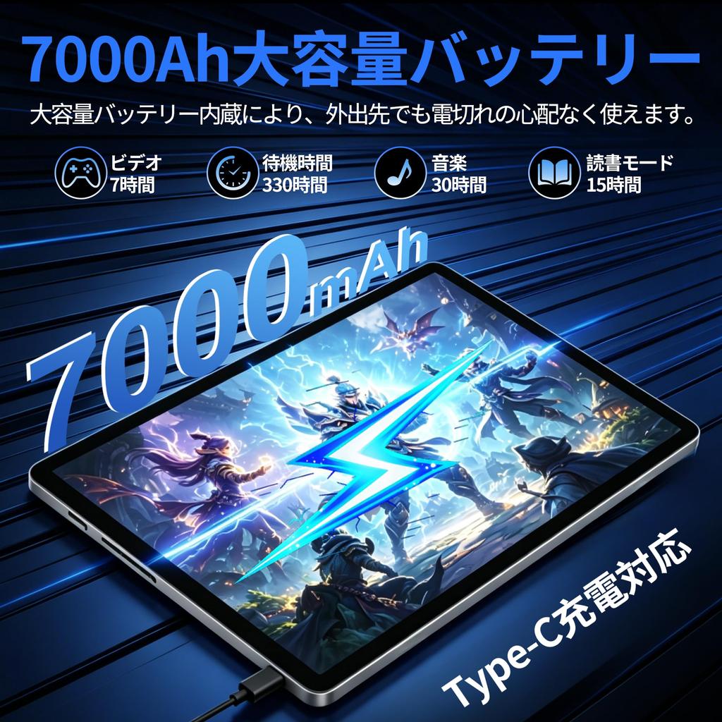16 Zoll Tablet Groß X95 Tablet mit 7000mAh 5G WiFi Gesicht YouTube Widevine L1 Tablet Android 10-Zoll-BildschirmBvlary Hülle, 20GB+128GB+2TB Erweiterbar, Typ-C