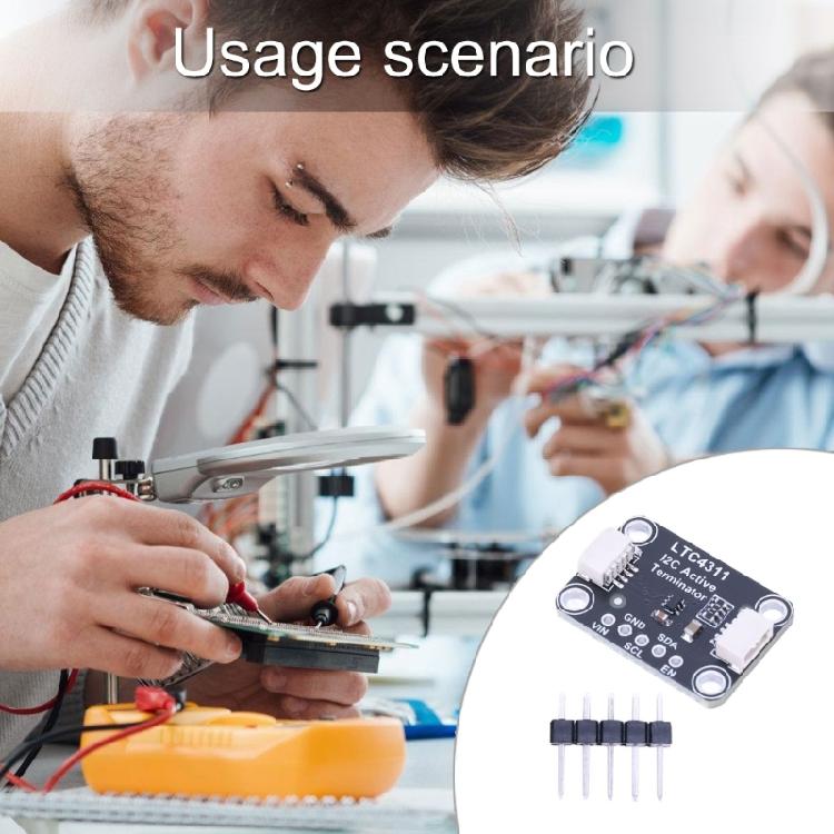 Energy Efficient LTC4311 I2C Extender I2C Module with Wide Compatibility and Fast Data Transfer Capability
