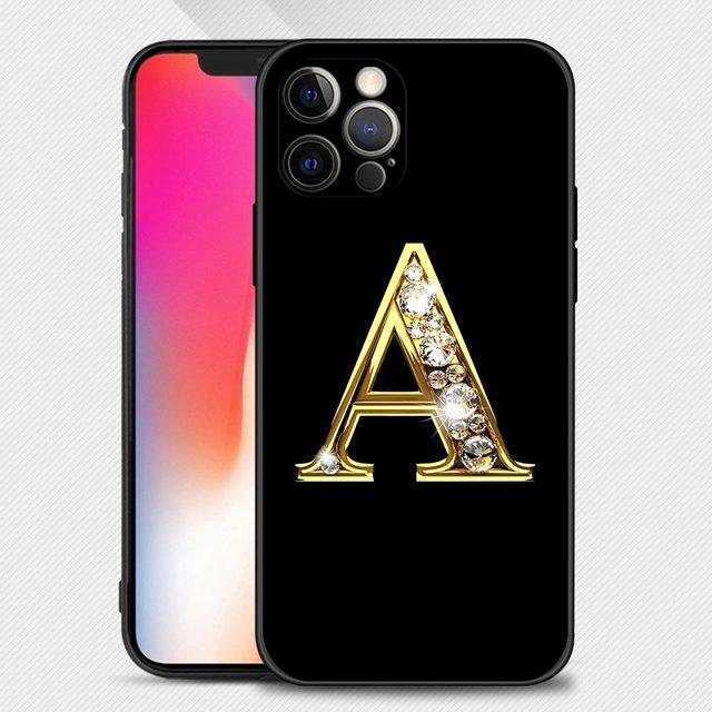 

Чохол для телефону з буквами алфавіту для Apple Iphone 14 13 12 11 Pro Max 13 12 Mini Xs Max Xr X 7 8 Plus 6 6s Silicon Shell Cover For iPhone 14