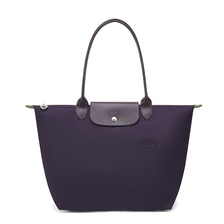 

Longchamp Le Pliage Green Zipper Closure Recycled Polyamide Canvas Tote Bag Women tote Raspberry 2605919645