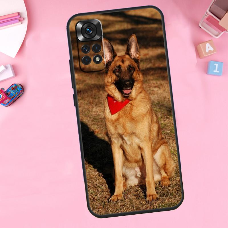 German Shepherd Dog For Xiaomi Redmi Note 14 13 10 11 12 15 Pro Plus Phone Case For Redmi 15C 13C 12C 10C 14C 15
