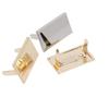 10pcs Rectangle Blank Name Labels Personalized Logo Labels Fashion Bags Label Marker  Leathercraft
