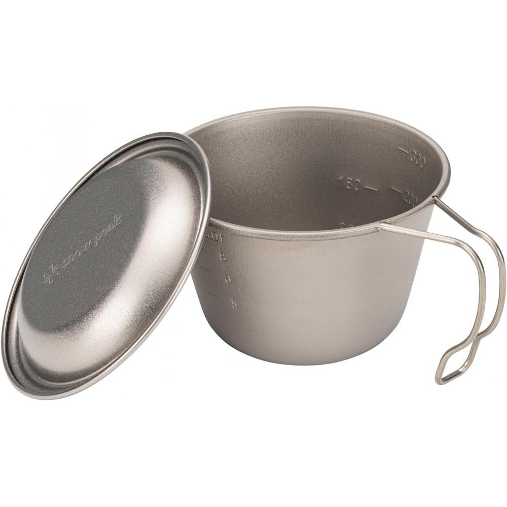 Snowpeak Deep Type Sierra Cup Titanium Stainless 360ml Deep 