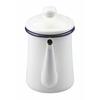 Pearl Metal Coffee Pot, White, 600ml, Enamel, Just the Right Size, HB-4415