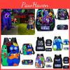 Rainbow Friends Cartoon Backpack For Kids 20l Capacity Oxford Fabric Breathable And Waterproof