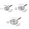 Multipurpose Mesh Skimmer Spoon Easy To Clean Stainless Steel Colander  For Kitchen Cooking