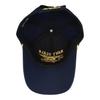 AVIREX Cap Men's Brand Logo Hat Long Brim American Casual Military AVIREX US NAVY Apollo Cap Stylish Navy Gold