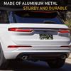 Wild Flowers Front License Plate For Women Car Vanity Plates Decorative Aluminum Metal Cute Novelty License Plate Cover For Men 6X12 Inch (4 Holes)