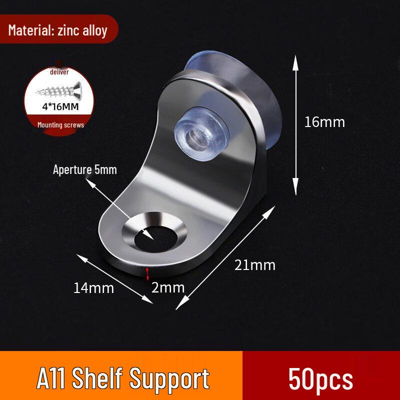 

Rongyu L-Shape Shelf Support Brackets