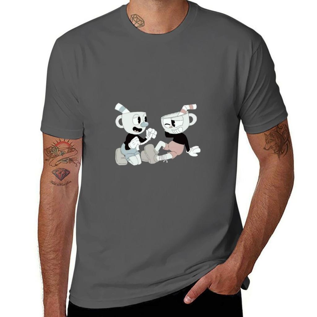 Cuphead And Mugunisex Tshirt Lightweight Sport Basic Tshirt