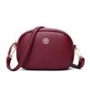 Johnature Mini borsa piccola rotonda Borse a tracolla e a tracolla da donna alla moda Pochette da donna versatili in morbida pelle