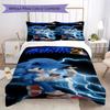 Neon City Sonic Threepiece Set Without Core 1 Duvet Cover 2 Pillowcase Without Core Bedding Set Christmas Birthday Gift