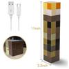 LED Flashlight USB Rechargeable Night Light Children's Christmas Gift Table Lamp for Living Room Bedroom Decoration