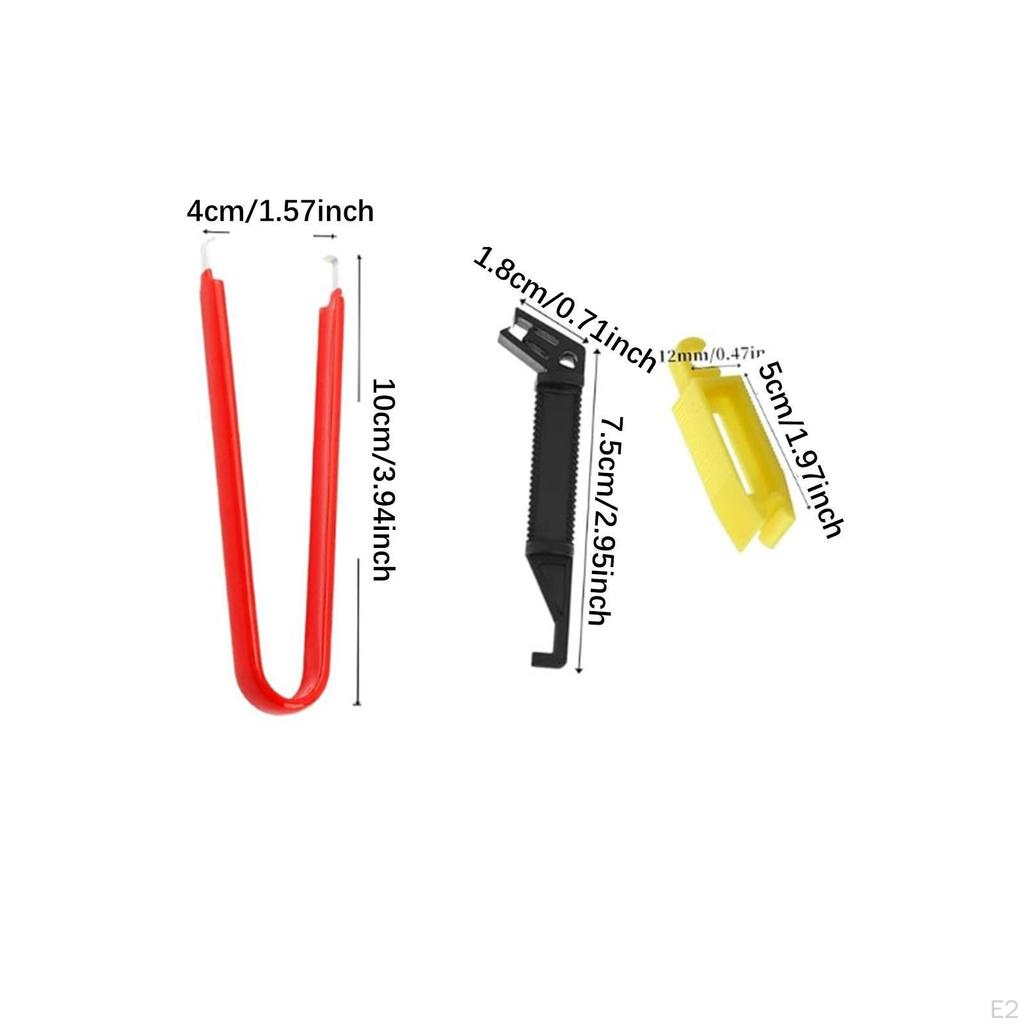 6x Relaisabziehzange Teile für Armaturenbrett Enge Stelle Haushaltsgeräte