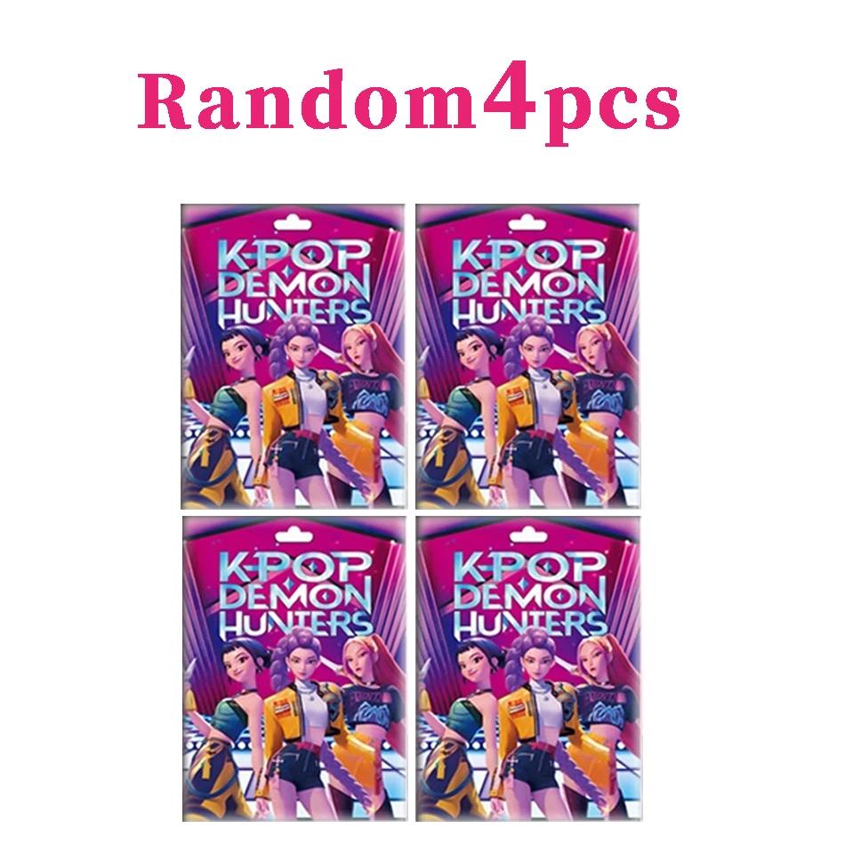 24 Stück Zufällige Blindbox 5,3-11,5cm Anime KPop Dämonenjäger Girlgroup RUMI MIRA ZOEY Figur Action Pvc Modelle Spielzeug Ornamente Geschenke