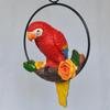 Parrot Figurine for Outdoor Garden Display
