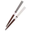 Tableware East COCOE Choice of 2 Made In Japan Cutlery X Chopsticks, Pairs, (Gray White)