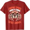 Jumping Spider Art for Unisex Women Boys Fashion Jumping Spider Lover TShirt Y2k Humorous Short Sleeve Saying Tee Novelty Apparel