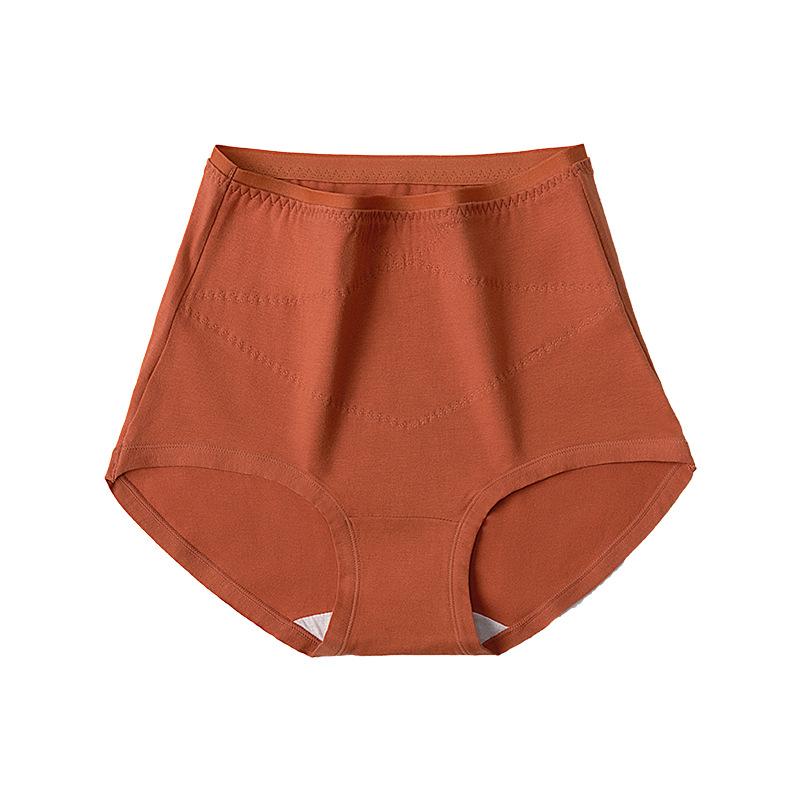 

Женские хлопковые антибактериальные трусы-слипы с высокой посадкой, утягивающие живот, приподнимающие ягодицы, дышащие, для беременных, больших размеров, спортивные L