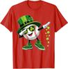 Funny Dabbing Shamrock Baseball Saint Patricks Day Unisex T-Shirt