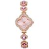 Four-Leaf Clover Quartz Women's Fashion Bracelet Watch