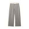 European and American style French women's clothing fashion versatile temperament asymmetrical design double vest + pants