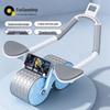 Smart Dual-Wheel Ab Roller with Phone Holder