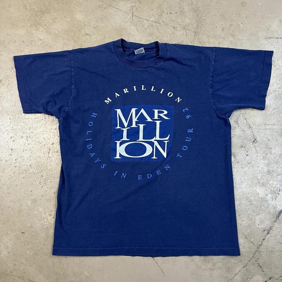 Vintage Marillion Band Shirt 1992 Holidays in Eden Tour Pop Rock Prog All Size XXXXL