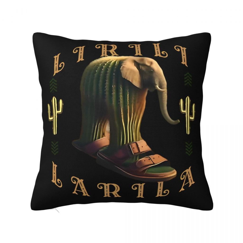 Brr Brr Patapim Italian Brainrot Pillowcase Polyester Cushion Cover Decor Meme Throw Pillow Case Cover Home Square 40X40cm