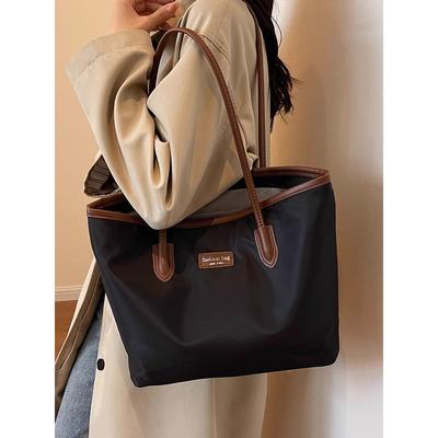 Autumn and Winter Bags Women's Large-capacity Tote Bags, New Commuter Fashion Large Bags, Portable Shoulder Bags, Oxford Butote Bags.