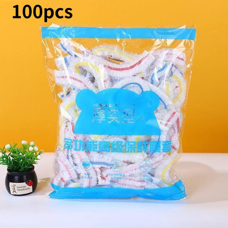 1000/500/100/30pz/10 PZ Coperchi Riutilizzabili Durevoli per Conservazione Alimentare per Ciotole Coperchi Elastici per Piatti Sacchetti Sottovuoto per Cucina Sigillo Freschezza Cibo