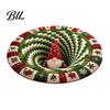 Creatief Cadeau voor Kerst Ronde 3D Vloerkleed, Optische Illusie Vloerkleed Santa Claus Kabouter Gekanteld-achtig Comfortabel Blote Voeten Vloermat Antislip Wasbaar