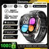 Military Smart Watch 1000MAH Super Endurance Bluetooth Call GPS Compass Barometric Altimeter 10ATM Waterproof Sports Smartwatches Men