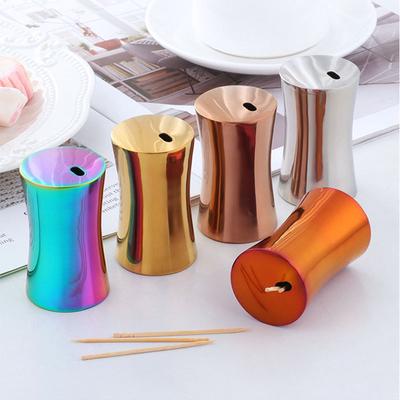 Stainless Steel Toothpick Holder Dispenser Y Shaped Home Toothpick Box Kitchen Tool