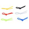 100pcs Tennis Racket Vibration Dampener Knot Silicone Good Elasticity Shock Absorbing Knot for Tennis Competition