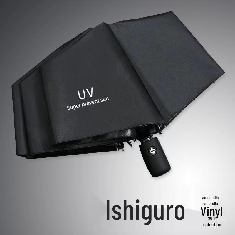 Large Automatic Sun & Rain Protection Umbrella - Customizable