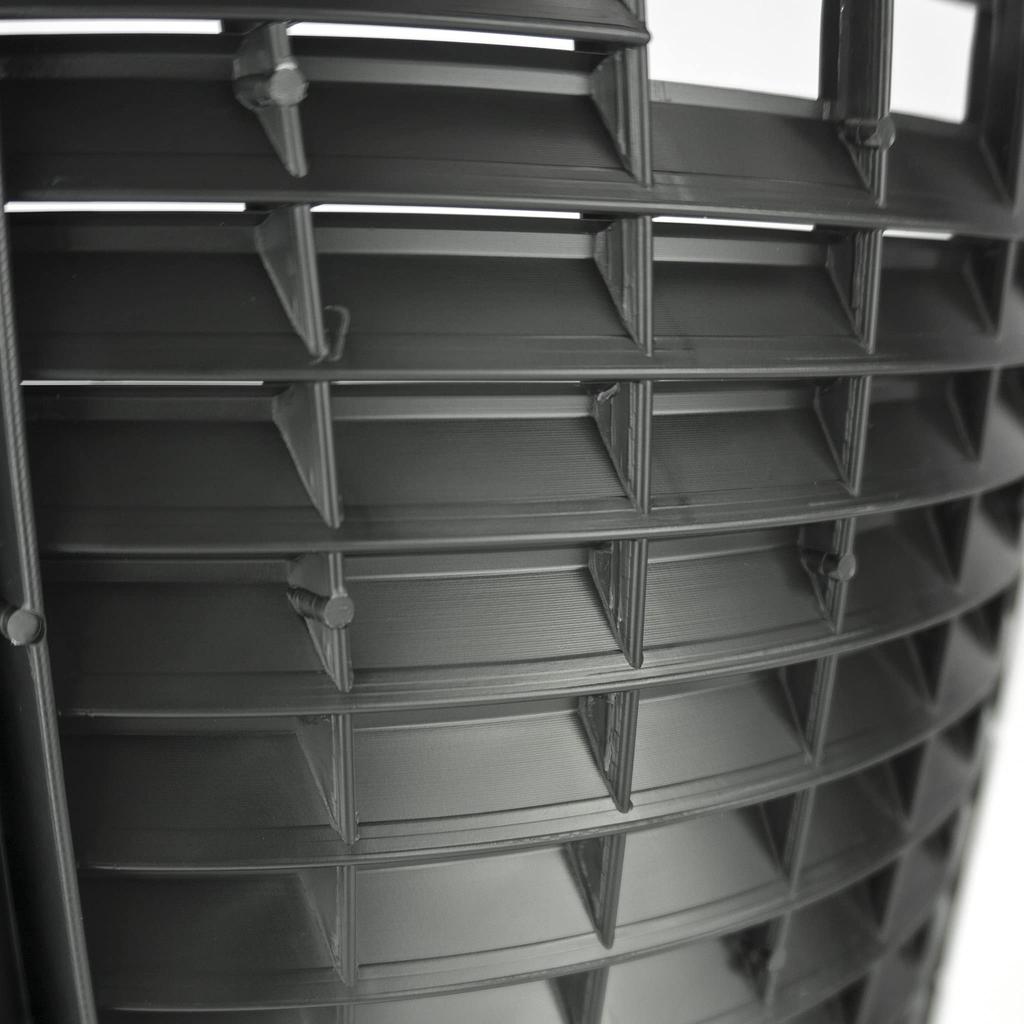 Detail Guardz Scrub Wall 180 Prevents Separates Sand and Black Attachment, Scratches, Stones, (DG-DL-SW180-BLK)