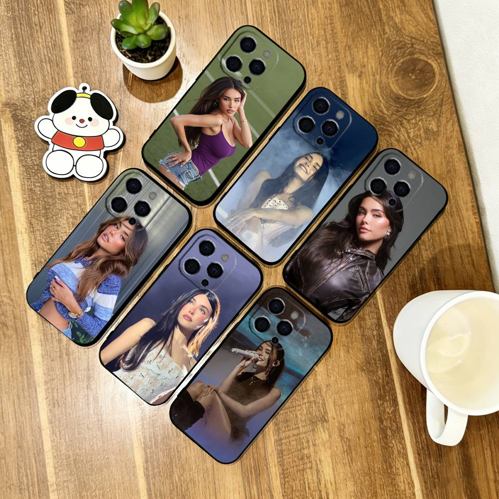 Madison Beer Singer Phone Case For iPhone 17, 16,15,14,13,12,11 Plus,Pro Max, Others Soft Silicone Black Cover