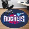 1pc Rockets Basketball Office Round Area Rug,  Under Office Chairs Bedroom Living Room Home Decor a0926188