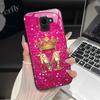 For Samsung Galaxy J6 2018 Case Fashion Letter Hard Tempered Glass Back Cover For Samsung J6 Plus J8 2018 Shockproof Phone Shell