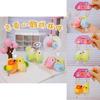 Portachiavi Pappagallo Peluche con Attacco Magnetico per Regalo e Decorazione