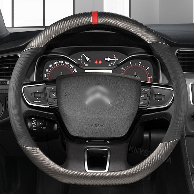 

Тип D Крышка рулевого колеса для Citroen DS3 DS4 DS5 2009 - 2015 Grand C4 Picasso 2 2013 - Spacetourer 2016