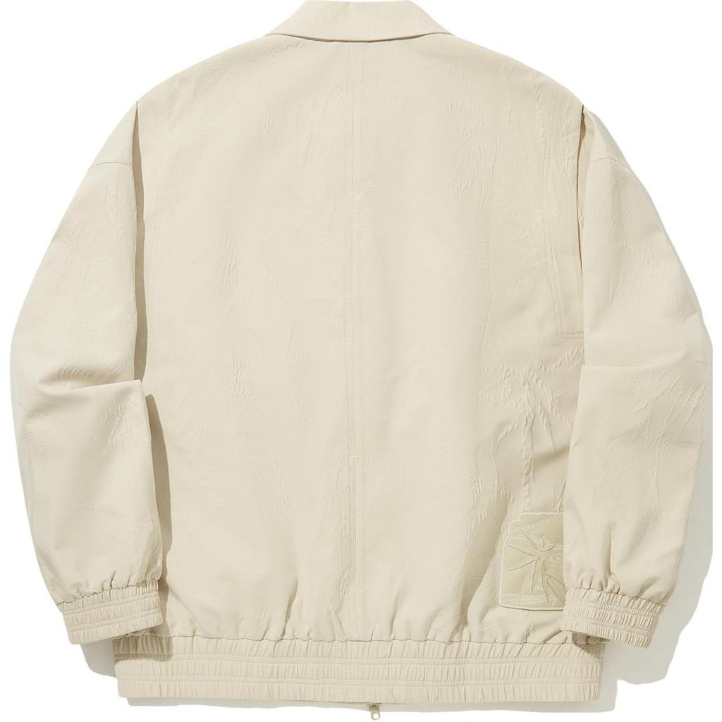 Li Ning X Jackie Chan Collaboration Kung Fu Series Comfortable Casual Windproof Breathable Loose Solid Color Jacket Men Jackets Oatmeal-Gray AFDUA49-1