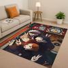 Anime Jujutsu Kaisen Cartoon Itadori Yuj Living Room Non-Slip Area Rug Carpet for Bedroom Playroom Sofa,Home Decor Doormat KID