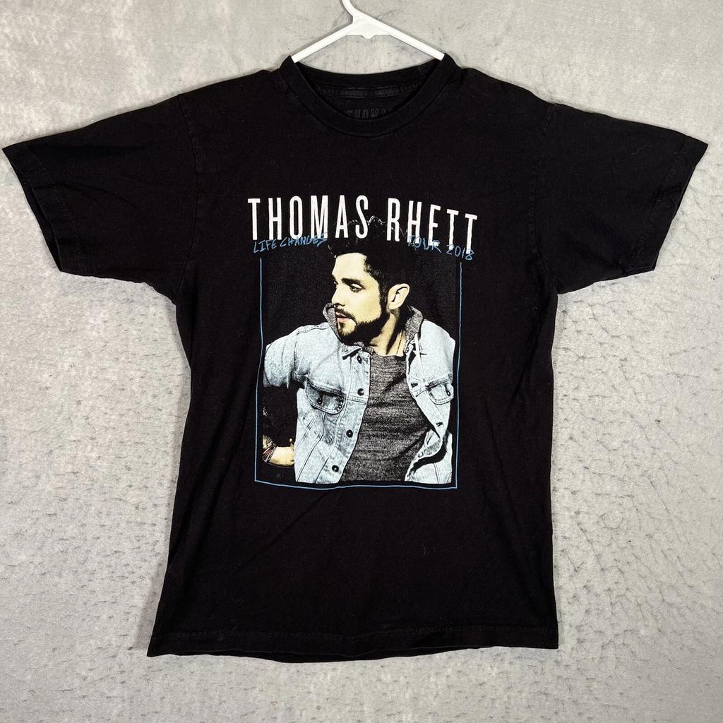 *A1 Thomas Rhett Live Changes 2018 Tour T Shirt Adult Medium Black Mens