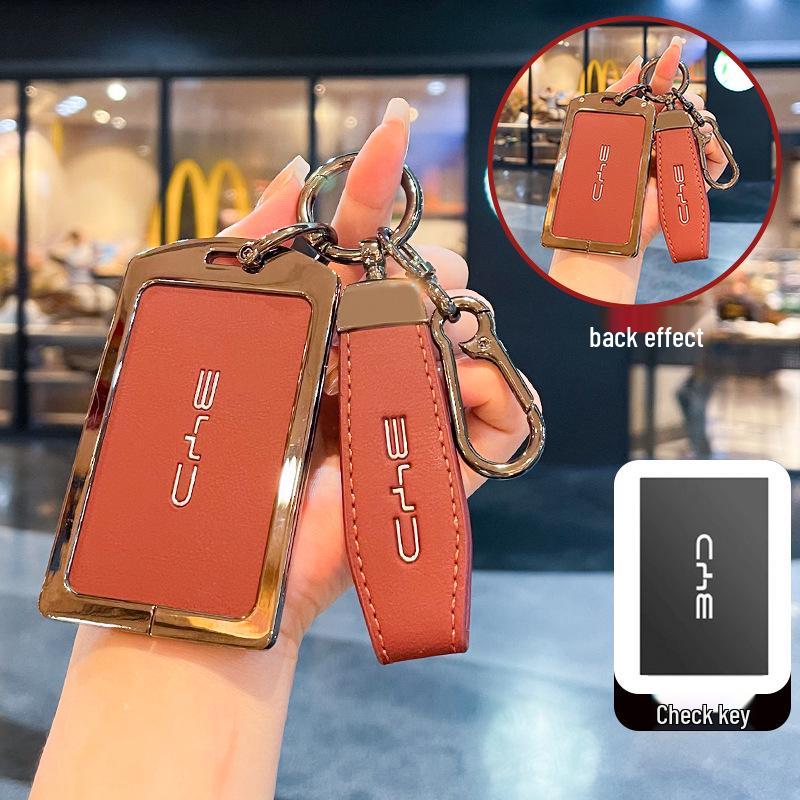 Compatible with BYD & Qin cards, Seagull NFC Dolphin, Song Pro/Plus keychains; full metal case.